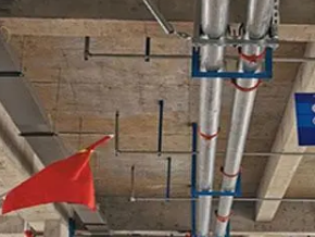 来宾管廊支架的安装方法